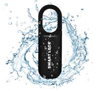 Cadenas à empreintes digitales, cadenas intelligent, rechargeable par USB, étanche, portable (noir)