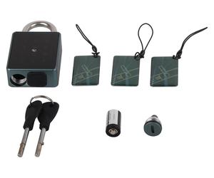 Cadenas à mot de passe intelligent, IP65, étanche,via application Bluetooth, serrure virtuelle sans clé pour TTLOCK