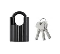 Cadenas à poutre demi-paquet avec 3 clés, pour portail | Serrure à clé robuste, pour casier de clôture de boîte à outils(63mm)