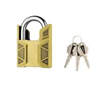 Cadenas à poutre en demi-paquet, clés identiques, pour casier | Matériau en alliage d'étain pour cadenas xtérieur, pour boîte à outils(40mm)