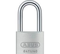 ABUS Cadenas à clé 64TI/40 – corps Titalium, anse acier cémenté, livré avec 2 clés