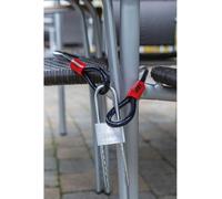 Cadenas ABUS Titalium, Corps Aluminium, Anse Longue Réglable 60-150 mm, Clé Paracentrique, 64TI/50HB60-150