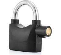 Cadenas Alarme, fonction d'alarme, 110 dB, 10,6 x 9,27 x 3,3 cm, noir