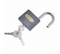 cadenas, avec 3 cadenas la même clé, largeur du corps de serrure est 20 mm à 75(75x115.5mm)
