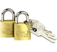 Cadenas avec serrure urg Wächter 2er Set Duo 222 20 SB laiton 2 pc(s)