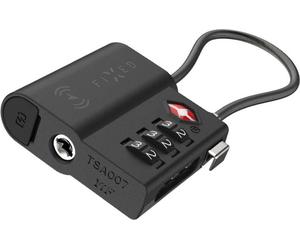 Cadenas avec traqueur GPS Fixed Tag Lock pour Find My, Bluetooth 5.2, Noir