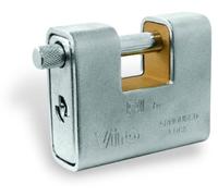 Cadenas blindé en laiton massif avec revêtement en acier VIRO FAI - 91 mm