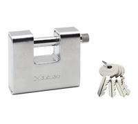 Cadenas blindes corps laiton 80 mm et anse 11mm