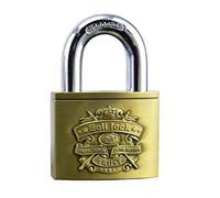 cadenas, Cadenas n Bronze, antirouille et antivol, largeur 40mm,50mm,60mm, utilisé for les armoires de rangement clôture Garage(Style1,60mm)