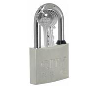Cadenas City 45 - anse longue inox de 70 mm - avec joint d'étanchéité ISEO CITY
