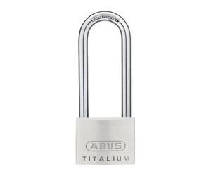 Cadenas cylindrique 64TI/50HB80 gl largeur du corps de verrou 50 mm Titalium fer
