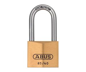 Cadenas cylindrique 85/40HB40 gl largeur du corps de verrou 40 mm laiton fermetu