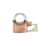 Cadenas d'alarme avec sirène sécurité vélo moto cadenas marron