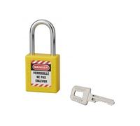 Cadenas de consignation anse acier 40mm jaune FTH THIRARD 00091262