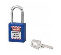 Cadenas de consignation THIRARD 40 mm bleu Ø6x38 mm