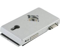 Cadenas de porte JUNIOR OFFICE CLASSIC, modèle PZ, pour porte gauche, finition argent anodisée