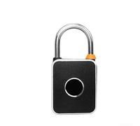 Cadenas de sécurité biométrique intelligent, application d'empreintes digitales pour déverrouiller, serrure étanche IP65 pour armoire, casier, bagages, protection antivol (T32B)