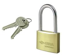 Cadenas De Verrouillage Cisa Logo Laiton 50 Mm Code 21011-50-0 Arc Long