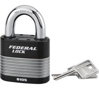 Cadenas déral Lock Protector, extérieur, acier, double verrouillage, 70mm, 2 clés - THIRARD