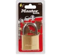 Cadenas en laiton massif 50 mm - MASTER LOCK - 2950EURD - Anse acier 30 mm - Haute sécurité