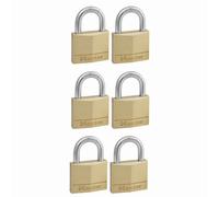 Cadenas en laiton massif MASTERLOCK 40 mm - Lot de 6 - 140EURSIX