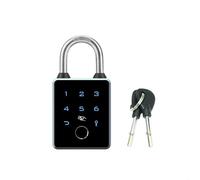 Cadenas étanche intelligent avec contrôle par application pour RFID BTV, sécurisez votre clé électronique pour Tuya T55 avec mot de passe à empreintes digitales (T55D B)