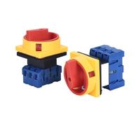 Cadenas étanche, interrupteur d'isolateur électrique rotatif AC440V IP65 20A 32A 40A 63A 100A 125A(Concealed,4 Pole,125A)