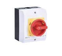 Cadenas étanche, interrupteur d'isolateur électrique rotatif AC440V IP65 20A 32A 40A 63A 100A 125A(Surface,4 Pole,100A)