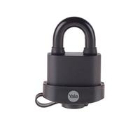 Cadenas étanche Y220B/51/118/1 Anse laminé acier cémenté Protection thermoplastique 51 mm