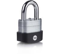 Cadenas acier laminé YALE - 3 clés - Y125