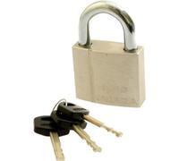 Cadenas GERDA HSS 631Z, nickel satiné, 3 clés, classe 4