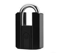 Cadenas intelligent à empreintes digitales avec 4.0, serrure électronique étanche IP67, cryptage AES sans clé pour tiroir d'armoire, corps en alliage de zinc, contrôle par application compatible avec