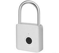 Cadenas intelligent à empreintes digitales sans n alliage de zinc | Stocke 30 impressions uniques, multi-utilisateurs pour l'accès, convivial, partage de bureau, utilisation en groupe scolaire