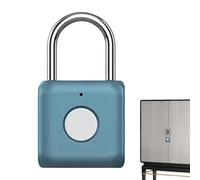 Cadenas intelligent avec empreinte digitale - Serrure intelligente sans vec empreinte digitale | Biométrique pour étagère, valise, sac à dos, école.