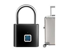 Cadenas intelligent en de zinc avec empreinte digitale pour casiers de gymnastique, clôtures, portes, jardins, chambres, placards, écoles