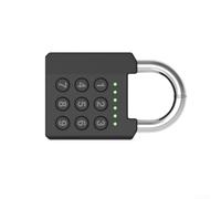 Cadenas intelligent étanche pour Tuya, 100 mots de passe avec application de e déverrouillage mécanique d'empreintes digitales (704MJ)