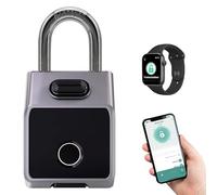 Cadenas intelligent robuste avec code numérique, sans clé, sans clé, résistant aux intempéries, pour salle de gym, bureau, maison, jardin, armoire