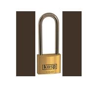 Cadenas Kasp K12540L40A5 or-jaune avec serrure à clé