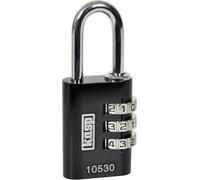 Cadenas Kasp K10530BLAD noir avec serrure à combinaison