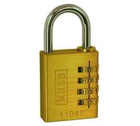 Cadenas Kasp K11040 or-jaune avec serrure à combinaison