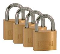 Kasp K12040D4 Série 120 Lot de 4 Cadenas à clé 40 mm