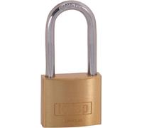 Cadenas Kasp K12040L40D or-jaune avec serrure à clé