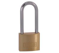 Kasp Security Cadenas K12040L55D 40 mm laiton anse haute fermeture différente or-jaune