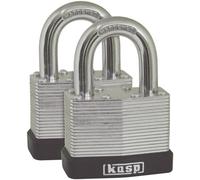 Cadenas Kasp K13040D2 argent avec serrure à clé