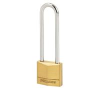 Master Lock Cadenas à clé 150EURDLJ – 50 mm, anse 64 mm, laiton
