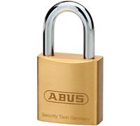 ABUS Cadenas 58500 – laiton 55 mm pour cylindre européen – argent