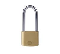 Yale Cadenas en Laiton 40 mm, Anse Longue 56 mm en Acier Cémenté, Double Verrouillage, 3 Clés Incluses, Idéal pour Portails, Chaînes et Utilisation Intérieure ou Extérieure Occasionnelle