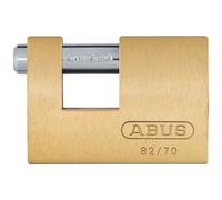 Cadenas monobloc - laiton - protection anti-sciage - 82/90 KA 8521 ABUS