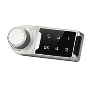 Cadenas numérique à code en acier pour porte Système d'alarme 20 mm | Alarme à 4 codes erronés, mode gel 60 s, dissuasion antivol, affichage numérique, fonction de haute sécurité