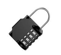 Cadenas pour casier de salle de sport, cadenas avec code | Locker Combo Lock - Cadenas à bagages réinitialisable, serrure à combinaison à 4 chiffres, serrure à combinaison haute sécurité pour fer